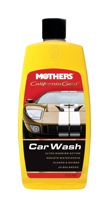 Emery Jensen Calif Gold Car Wash 16oz bottle, showcasing the car wash product with label and clear packaging.