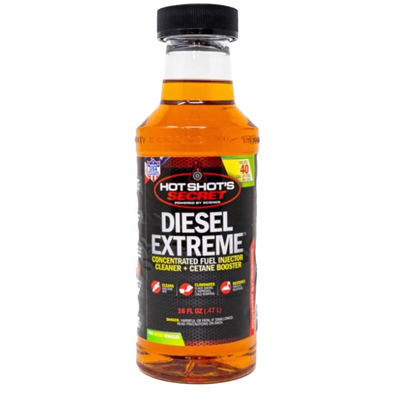 Emery Jensen 16oz carb cleaner and gas additive bottle, designed to clean fuel systems and improve engine performance.