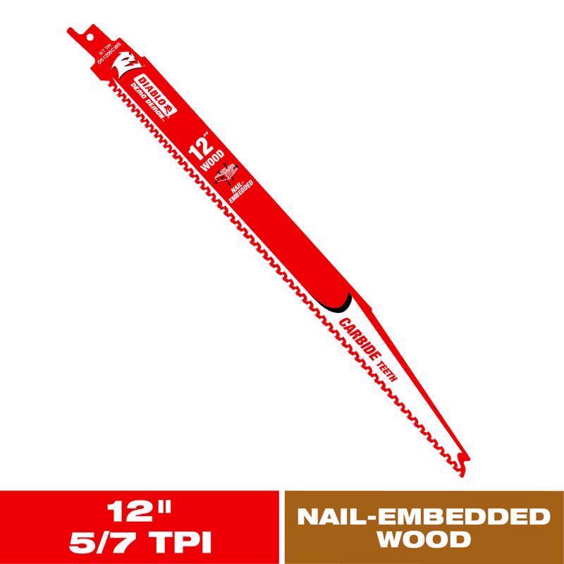 DIAB RECIP CARB 12" 6T - Pack of 5