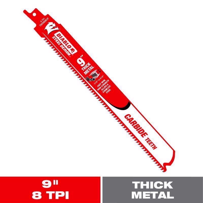 DIAB RECIP CARB 9" 8T - Pack of 5