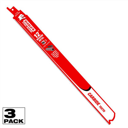STEEL DMN RECIP CT 12"3P