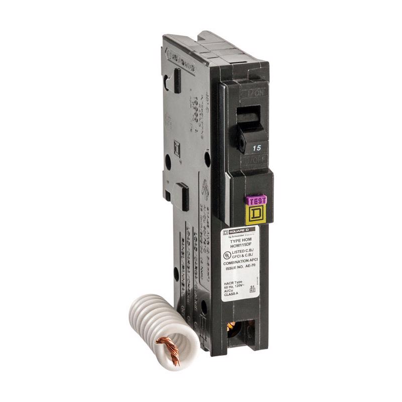HOM 15A DUAL BREAKER