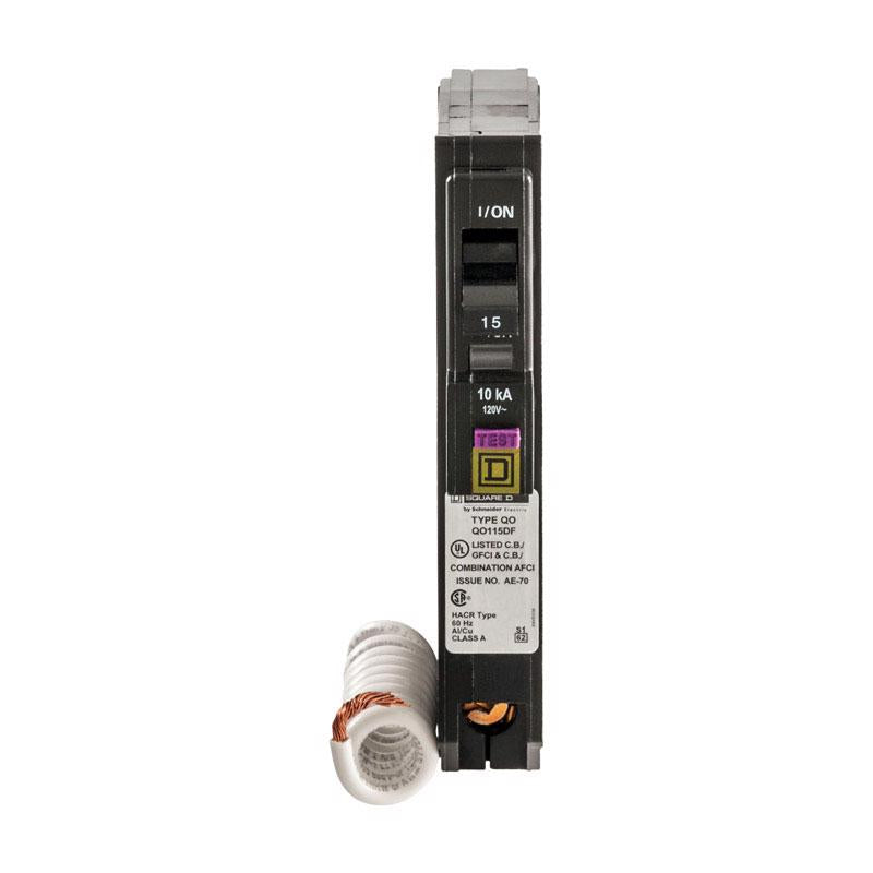 QO 15A DUAL BREAKER