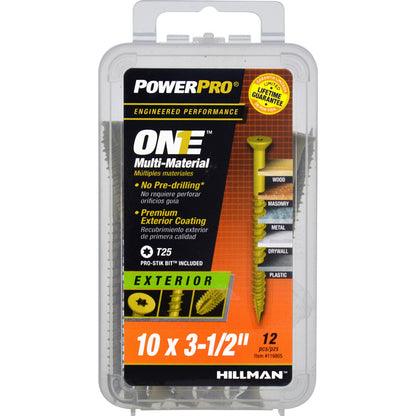 MULTISCREW 10X3-12" EXT - Pack of 5