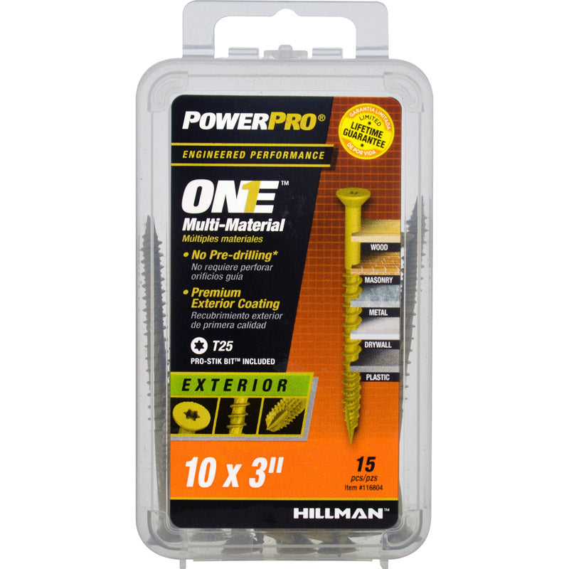 MULTISCREW 10X3" EXT - Pack of 5