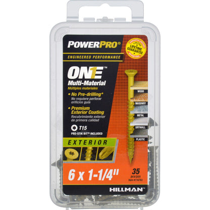 MULTISCREW #6X1.25" 35P - Pack of 5