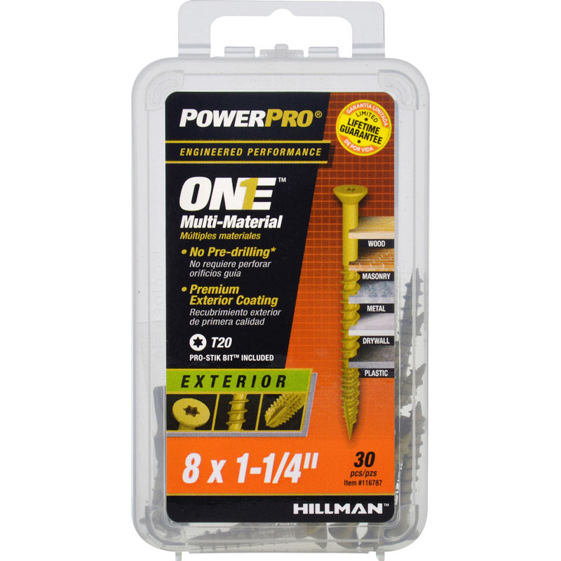 MULTISCREW #8X1.25" 30PK - Pack of 5