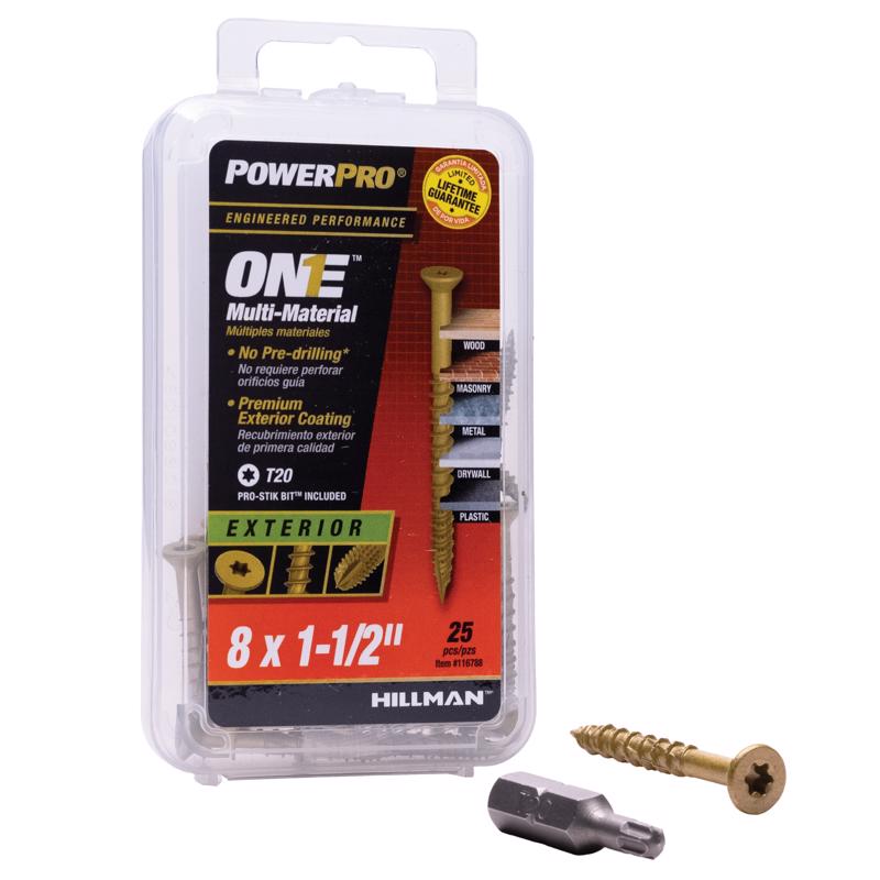 MULTISCREW #8X1.50" 25PK - Pack of 5