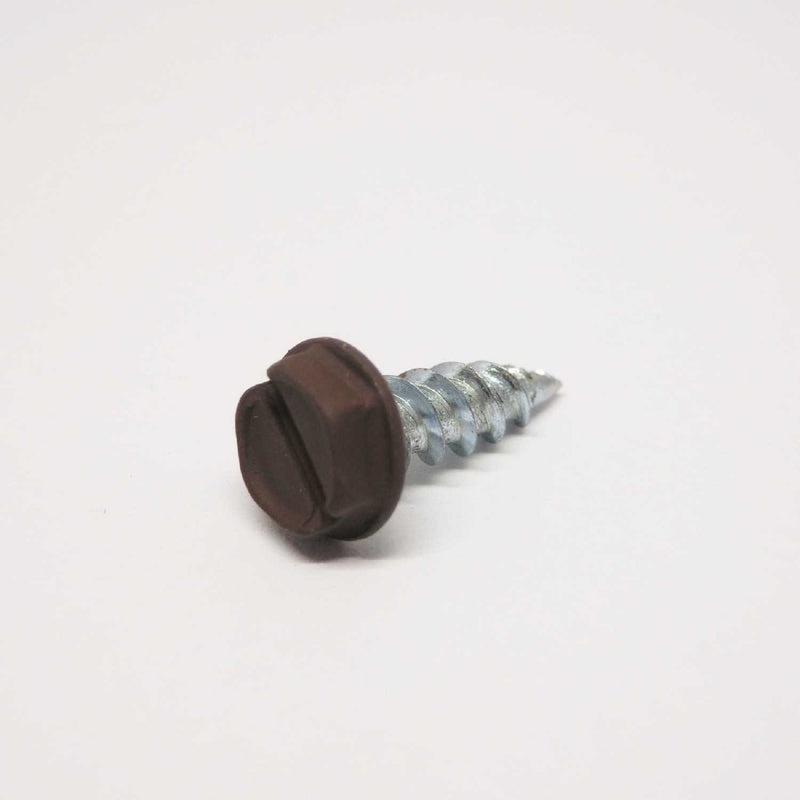 SCRW GUTR 1/2" BRN 100PK