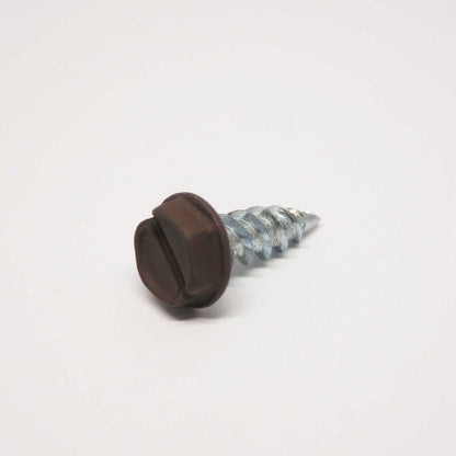 SCRW GUTR 1/2" BRN 100PK