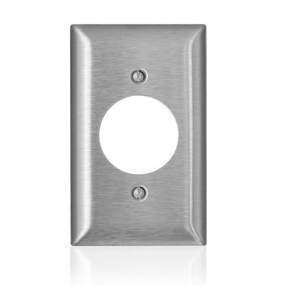 WALLPLATE 1G RECEPT SS