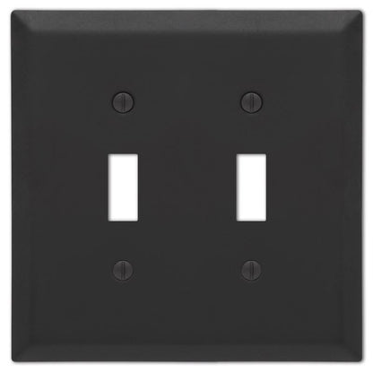 WALLPLATE CNTURY 2T BLK