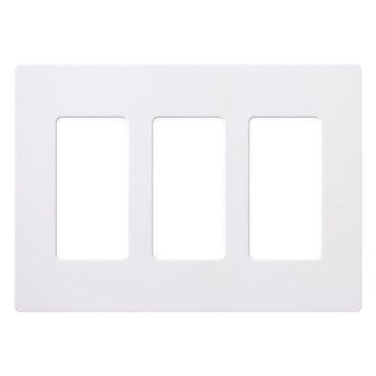 WALL PLATE WHITE 3 GANG