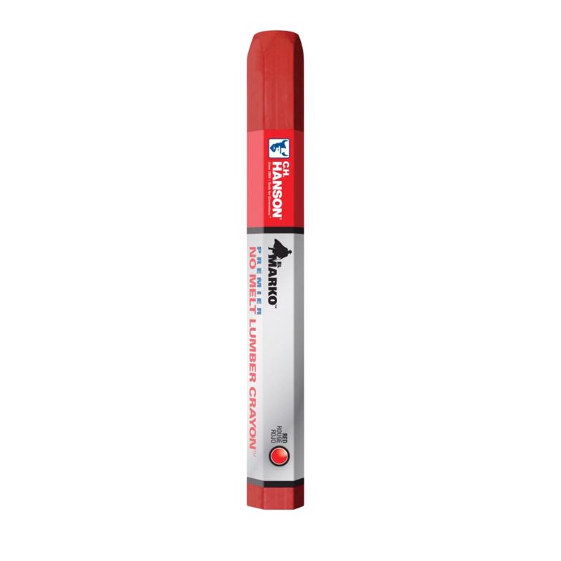 CRAYON LUMBER RED - Pack of 12