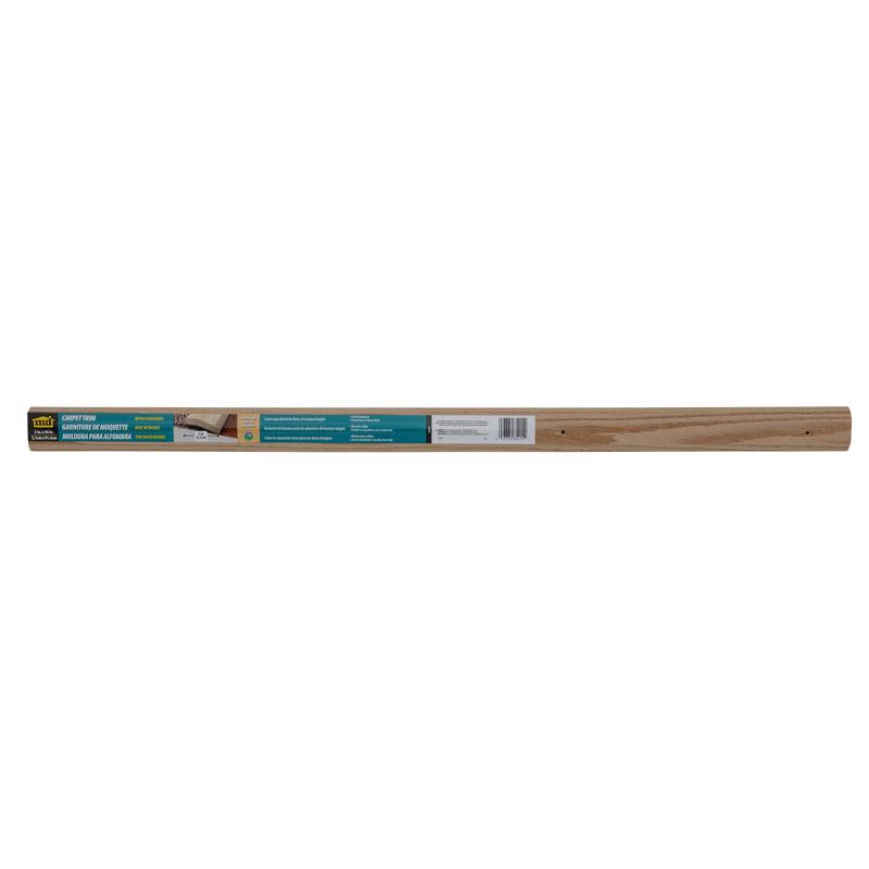 Emery Jensen carpet trim 2x36 inches in oak, part of carpet bars and nosing for flooring edge finishing.