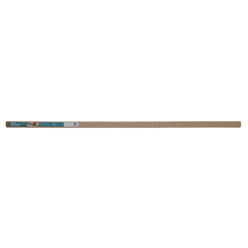Emery Jensen oak carpet trim with 2x72 inch length, designed for carpet bars and nosing installation.