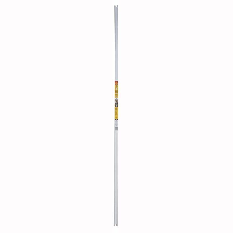 Emery Jensen 85-inch white door seal for carpet bars and nosing, designed to fit securely on doors and thresholds.