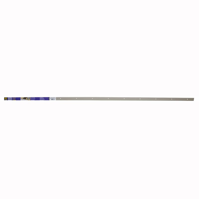 Emery Jensen wide flat carpet bars and nosing for flooring transitions, 72-inch length, durable metal construction