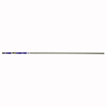 Emery Jensen wide flat carpet bars and nosing for flooring transitions, 72-inch length, durable metal construction