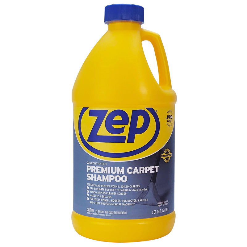 Emery Jensen professional carpet cleaner 64oz bottles, pack of 6, suitable for deep cleaning carpets and removing stains.