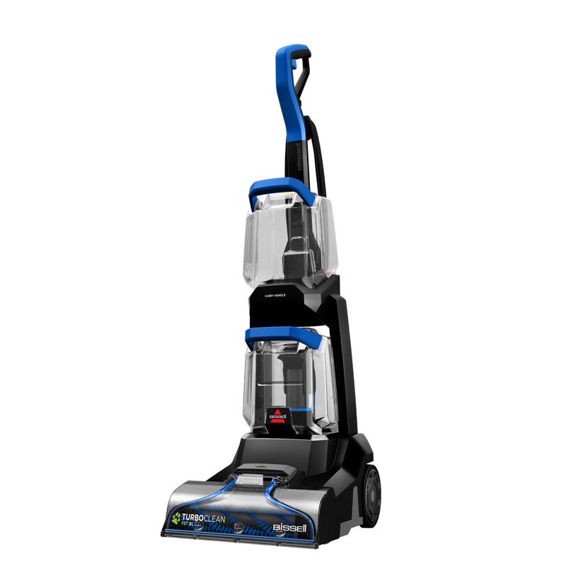 Emery Jensen carpet cleaner in a 1-gallon container, 6AMP power, designed for deep cleaning carpets.