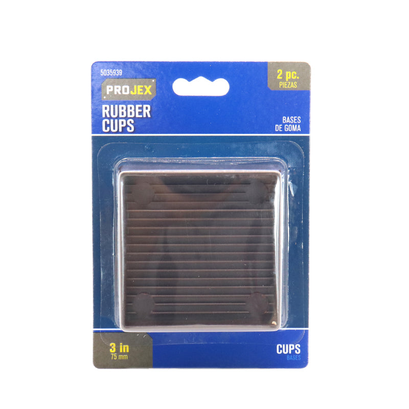 FRNTR CP RBR SQR BRW 3"