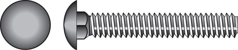 Emery Jensen carriage screw Z 1/2x3 1/2 showing a sturdy metal screw with a flat head and threading for carpentry projects.