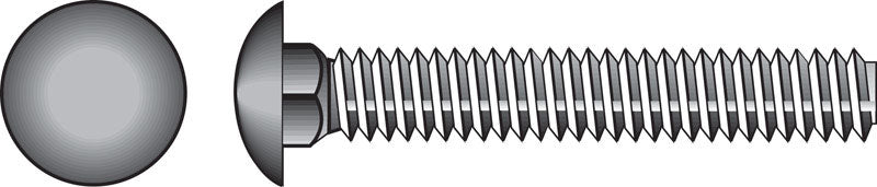 Emery Jensen carriage screw Z 1/4x1 showing a metal screw with a flat head and threading for woodworking projects.