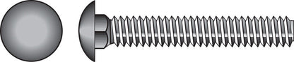 Emery Jensen carriage screw Z 3/8x1 1/2 with a zinc finish, suitable for woodworking and fastening applications.