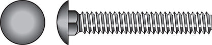Emery Jensen carriage screw Z 3/8x1 inch with flat head and threading, suitable for furniture and woodworking projects.
