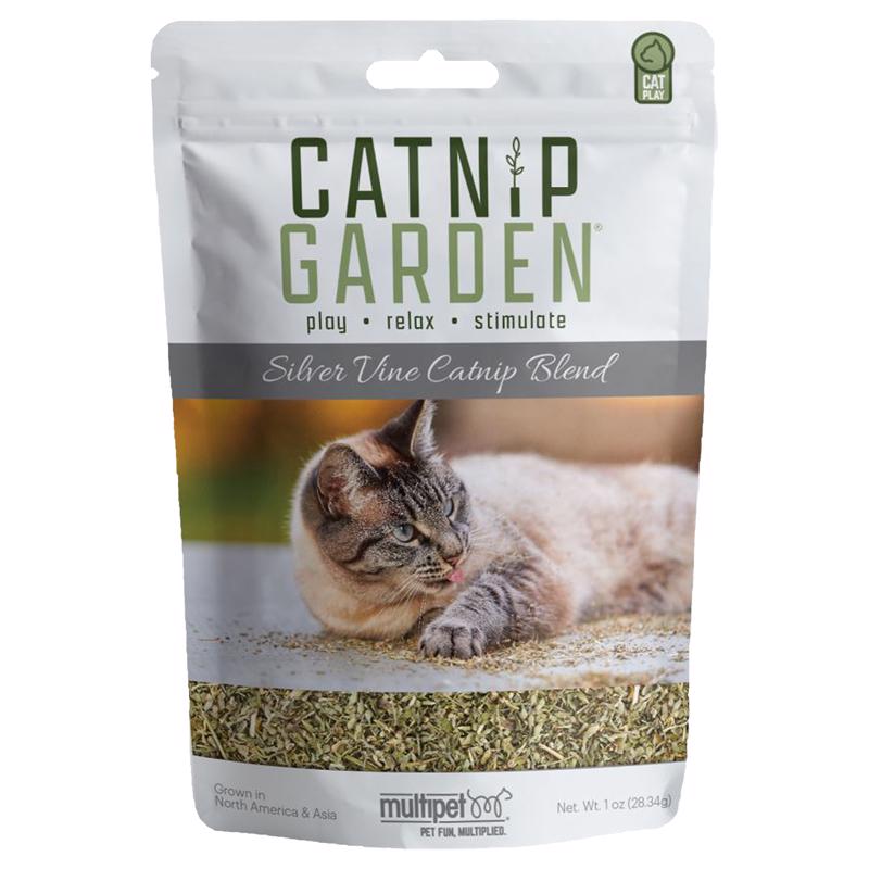 Emery Jensen catnip silver vine treat in 1oz package, natural cat toy and stimulant for cats.