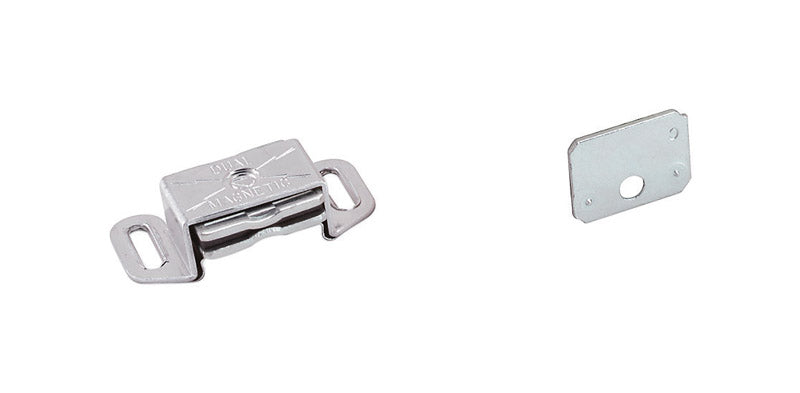 Emery Jensen CATCH MAGNTC 2"x1" catch, metal latch component with magnetic feature for secure closure.