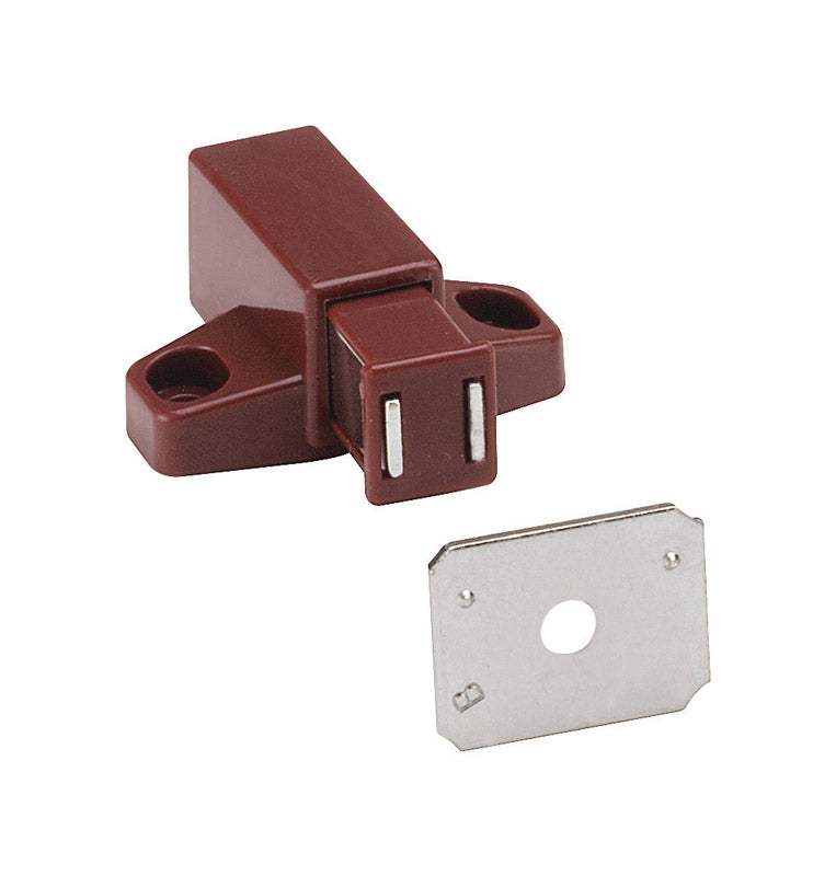 Emery Jensen LATCH SINGLE MAGNETIC catch showing a silver magnetic latch for cabinet or door security.