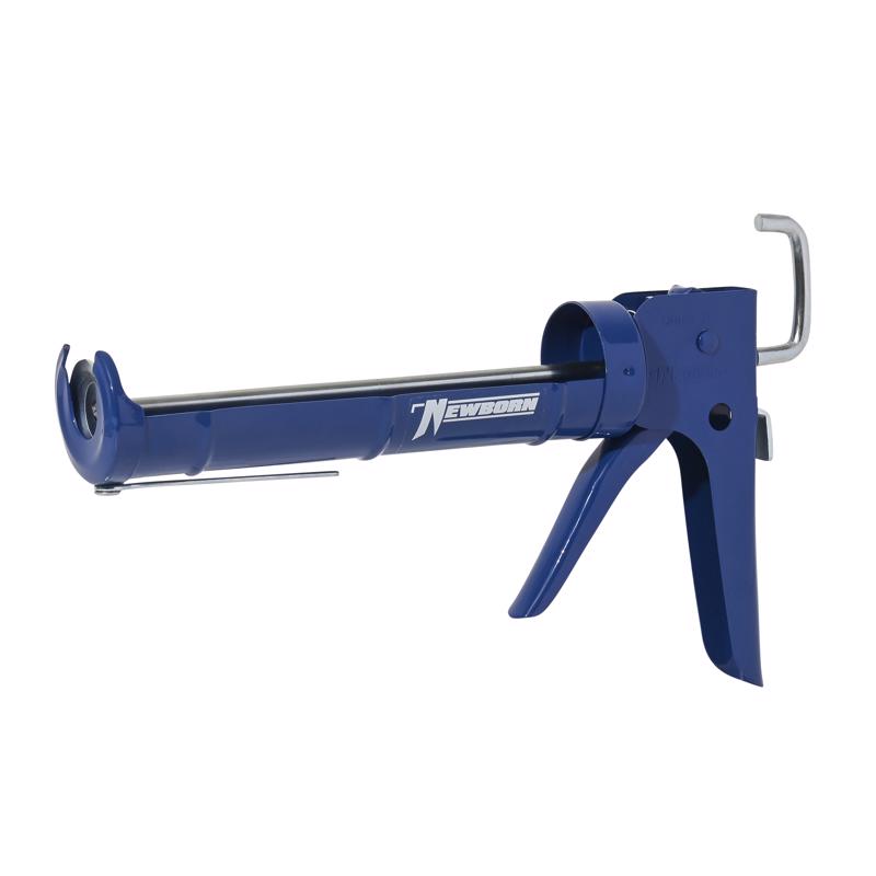 Emery Jensen caulk gun with piston 10:1 TR, pack of 6, used for applying sealants and adhesives in construction projects.