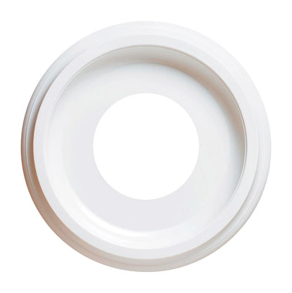 ROSETTE WHITE 10"