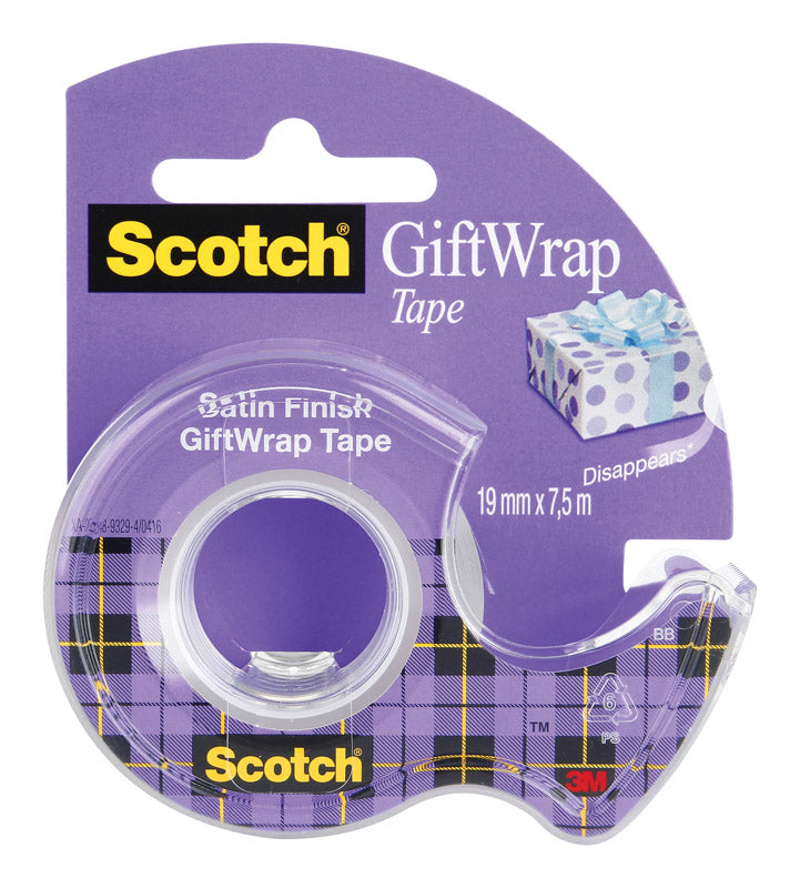 GIFT WRAP TAPE3/4X650" - Pack of 12
