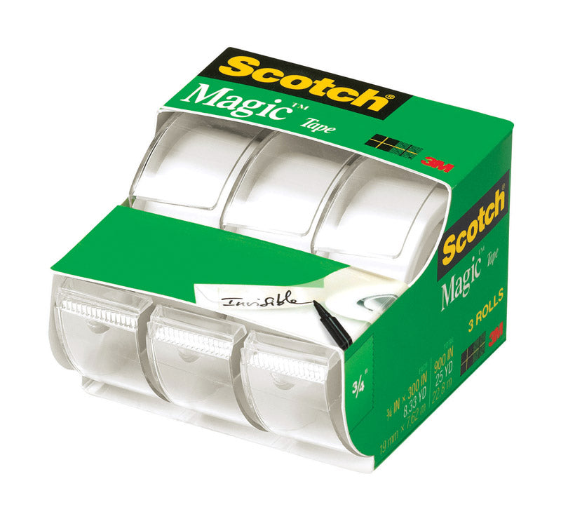 MAGIC TAPE 3/4X300"PK3 - Pack of 6