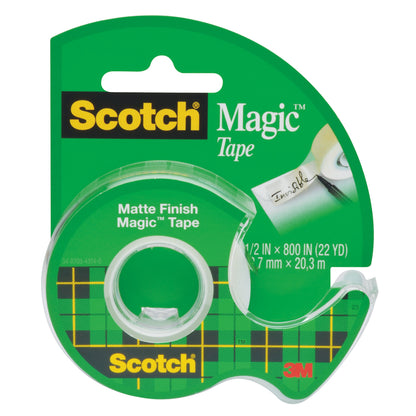 TAPE MAGIC 1/2X800" - Pack of 8