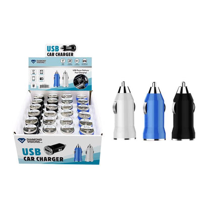 USB CAR CHARGER - Pack of 24