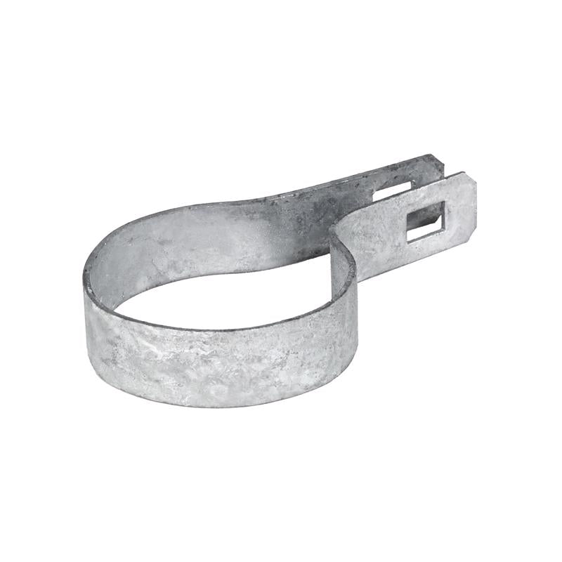 Emery Jensen chain link fencing access tense band, 2.38 inches, used for securing chain link fences and fencing accessories.
