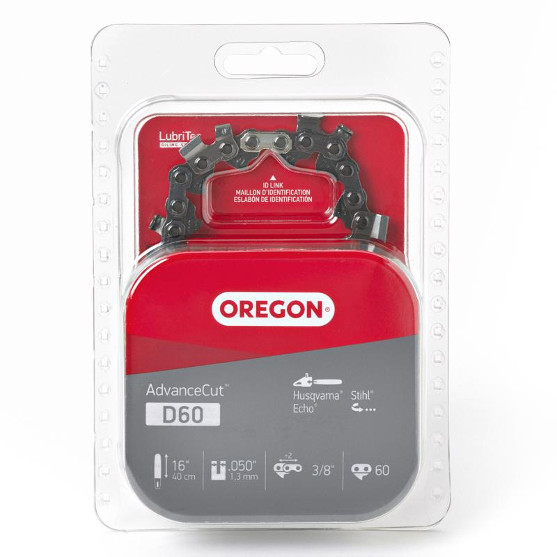Emery Jensen 16-inch D60 chainsaw chain for chainsaw accessories, featuring sharp cutting links and durable construction.