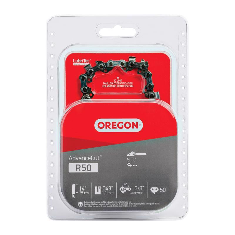 Emery Jensen Micro-lite 14-inch saw chain for chainsaw accessories, featuring sharp cutting links and durable construction.