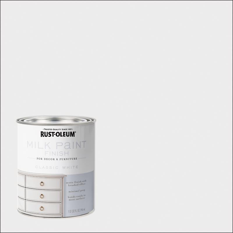 MILK PAINT CL WHITE 1QT - Pack of 2