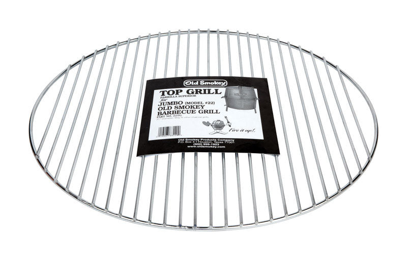 Emery Jensen TOP GRILL 21-inch replacement charcoal grill part, showing metal components and assembly details.