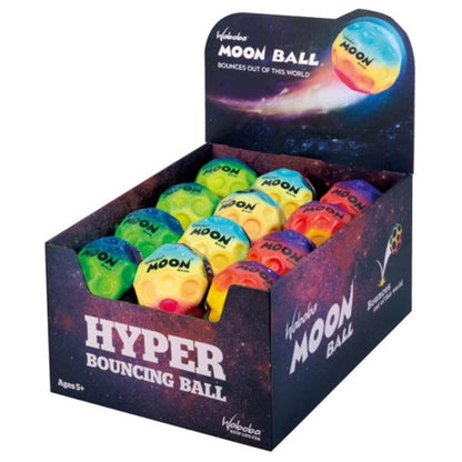 BOUNC BALL MOON ASST 1PK - Pack of 24