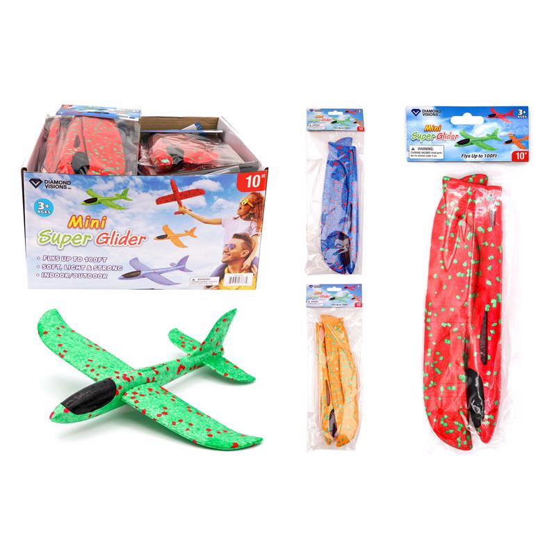 GLIDER AIRPLANE ASST - Pack of 24