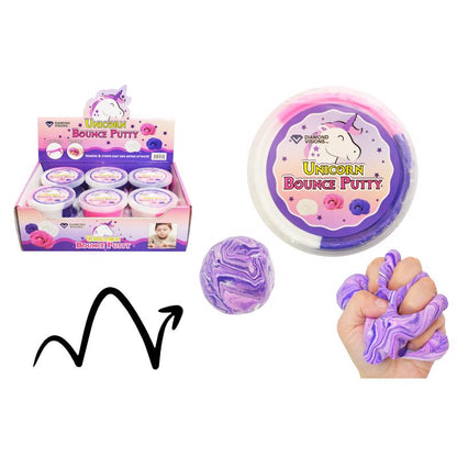 UNICORN BOUNCE PUTTY - Pack of 12