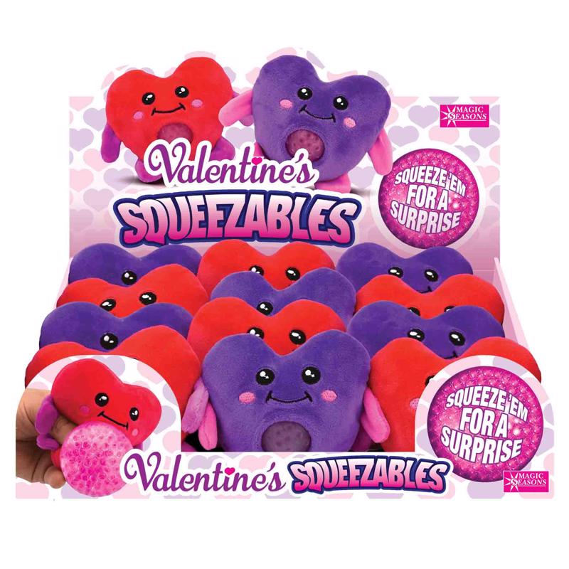 VLNTN SQUEEZABLE ASST - Pack of 12