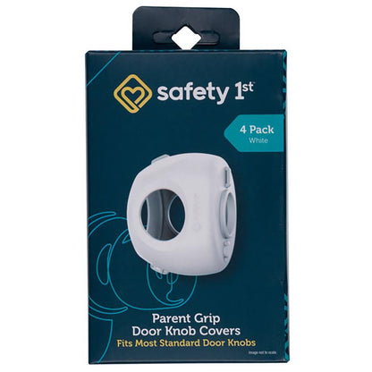 DOOR KNOB COVERS WHT 4PK - Pack of 6