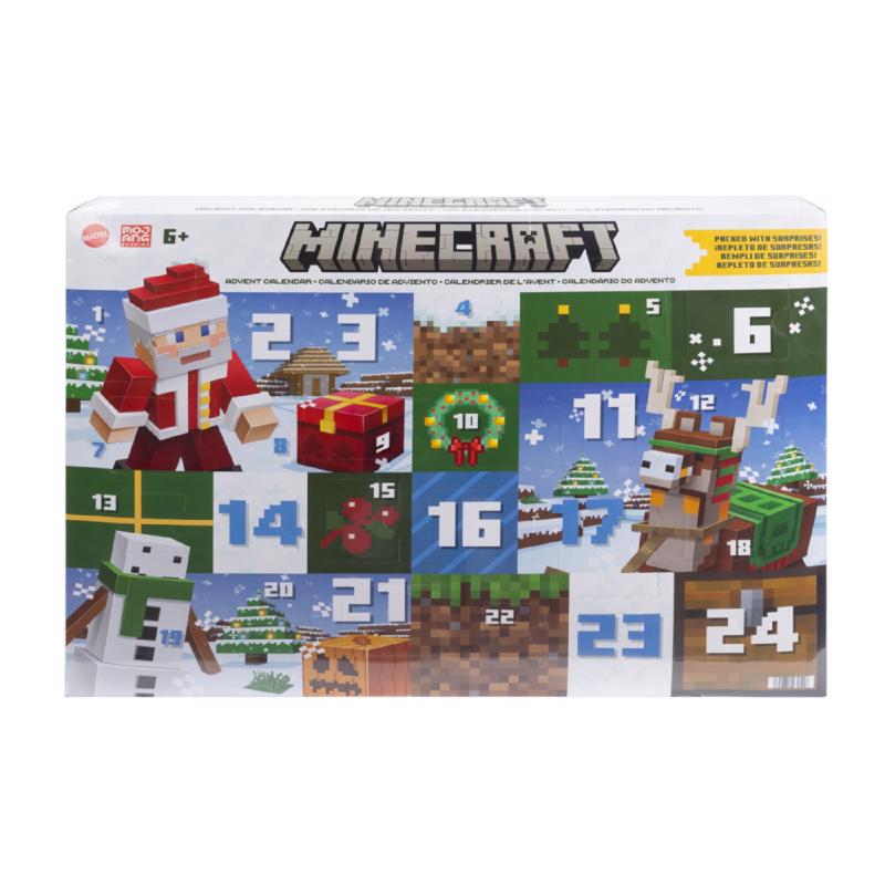 Emery Jensen ADVNT CLNDR MC 24-piece children’s toy calendar set for kids aged 6 and up, featuring colorful puzzle pieces.